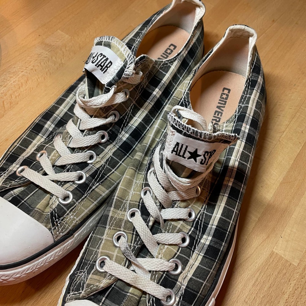 Converse All-Star Chuck Taylors Low Madras Plaid